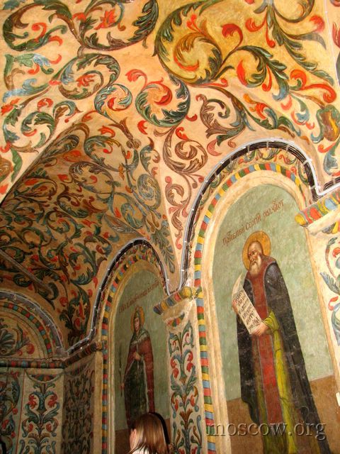 Росписи церкви Василия Блаженного, или Под небом голубым…